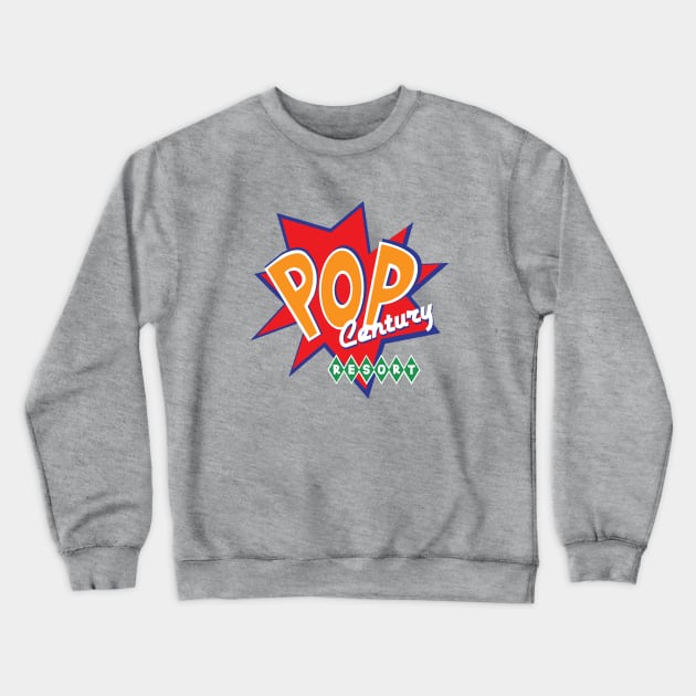 Pop Century Resort II Crewneck Sweatshirt by Lunamis